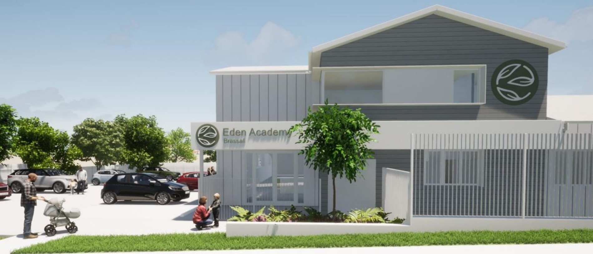 An artist's impression of Eden Academy Brassall.