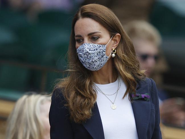 The Duchess of Cambridge has been vaccinated. Picture: AFP