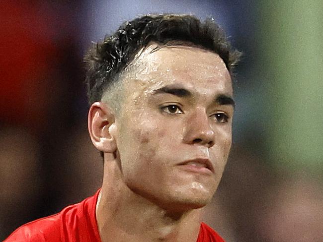 Sydney's Caiden Cleary during the AFL Round 24 match between the Sydney Swans and Adelaide Crows at the SCG on August 24, 2024.  Photo by Phil Hillyard(Image Supplied for Editorial Use only - **NO ON SALES** - Â©Phil Hillyard )