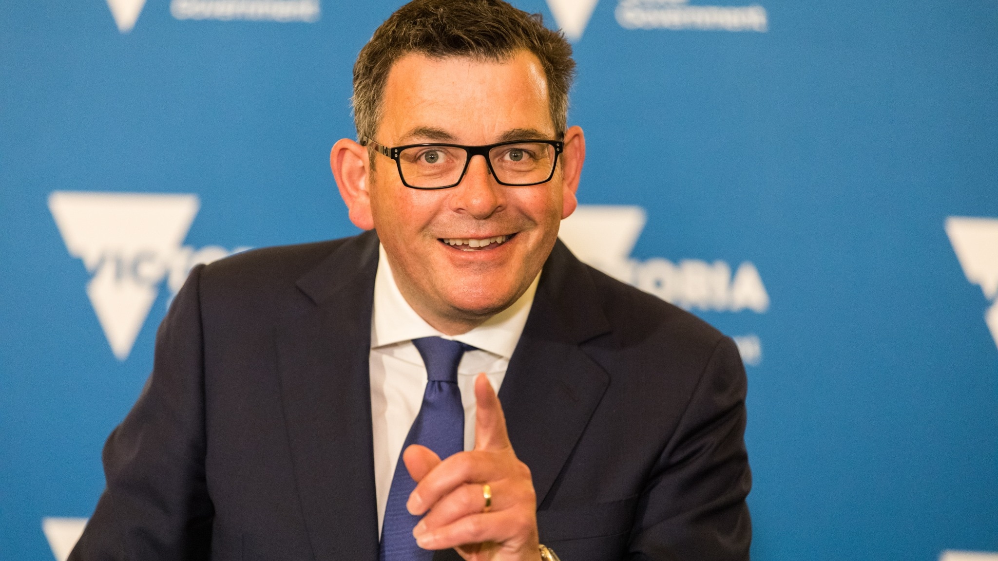 Dan Andrews wins election, honoured with statue | The Australian