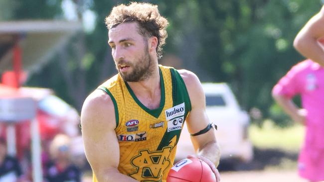 Dylan Landt has dominated for St Mary’s in the 2022-23 NTFL season. Picture: Celina Whan / AFLNT Media