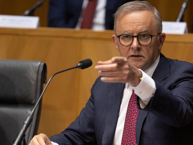 Anthony Albanese’s approval ratings have taken a hit. Picture: NCA NewsWire/Gary Ramage