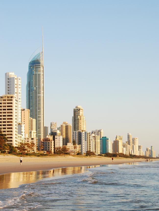 The Gold Coast’s beaches attract tourists from across the globe.