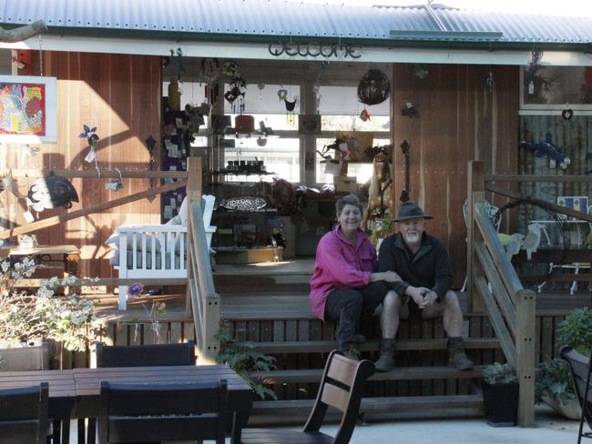 Couple turn rundown camp into community haven