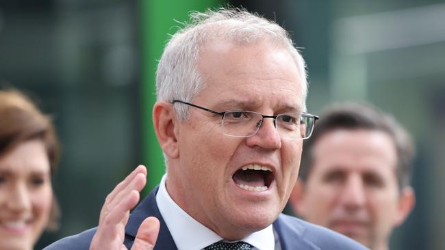 Prime Minister Scott Morrison. Picture: NCA NewsWire / David Mariuz