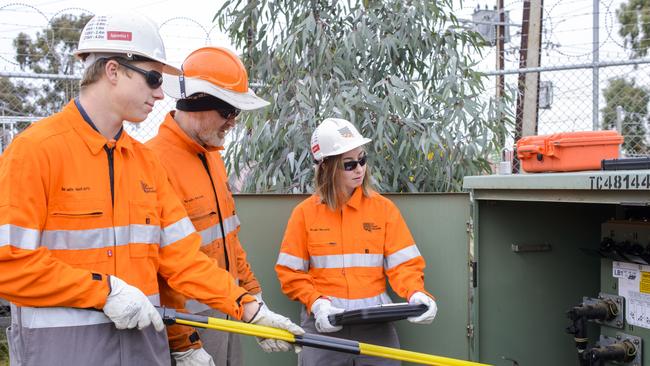 SA Power Networks won an employer award at the SA Training Awards last year for its apprenticeship program.