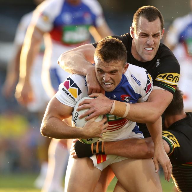 Injury not transfer has opened the door for Chris Randall at the Knights. Picture: Mark Kolbe/Getty Images