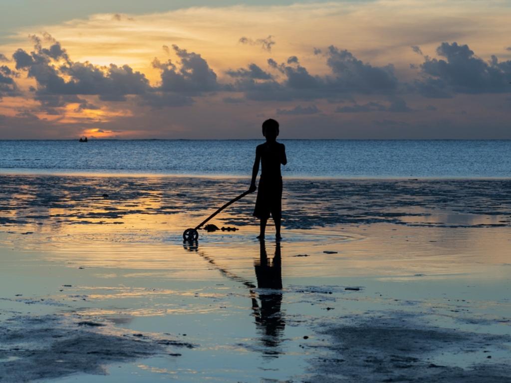 Kiribati’s low lying islands are particularly vulnerable to climate change.