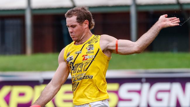 Nightcliff's Brodie Filo has had a typically strong season for Nightcliff. Picture: Celina Whan / AFLNT Media