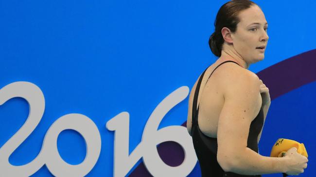 Cate Campbell failed to fire in her individual swims. Picture: Alex Coppel