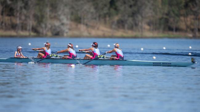 2024 Brisbane Schoolgirl Rowing Association Championship. Photos by Stephen Archer.