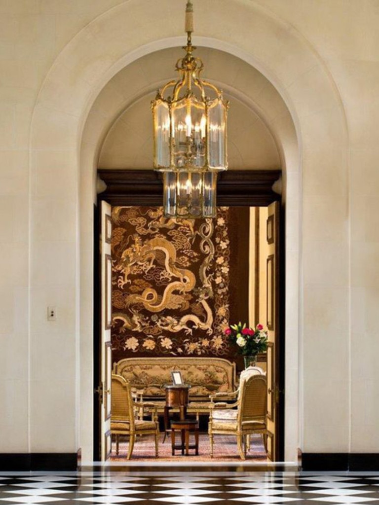A grand arched doorway leads to another living space. Picture: Realtor
