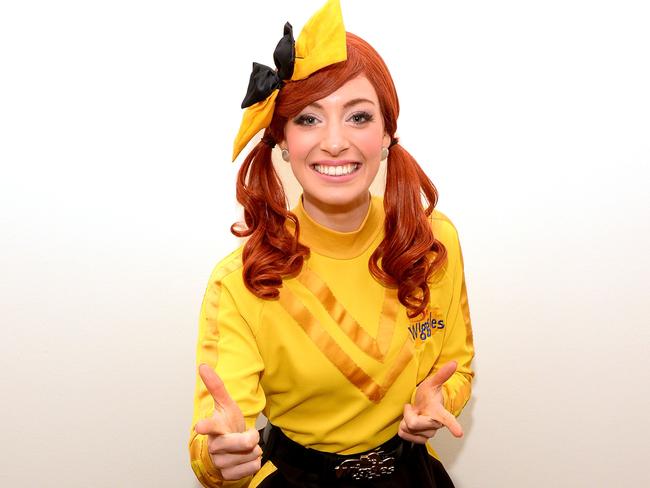 Popular with the girls ... Actress Emma Watkins of The Wiggles.