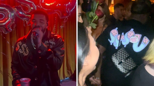 Drake's private party secrets revealed. Picture: Supplied