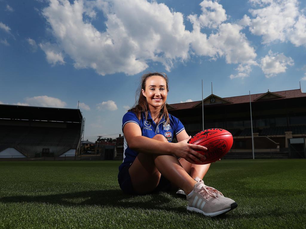 4. Nicole Bresnehan (2015) - footballer. Bresnehan joined the Tasmanian contingent of the North Melbourne Tasmanian Kangaroos, after she was selected with pick 61 of the 2018 AFLW Draft. The Clarence vice-captain is a dynamic player that is able to contribute around the ground. Picture: NIKKI DAVIS-JONES