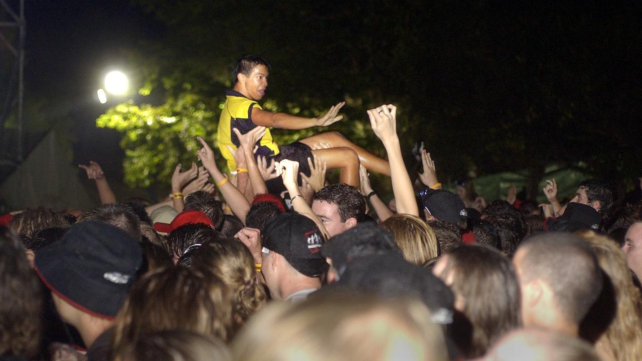 Mosh Pit @ bass in the grass. Picture: Susan Bown