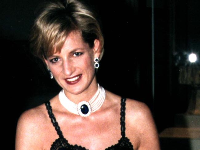Princess Diana attends the Metropolitan Museum of Arts Costume Institute Gala Charity event in New York in 1996. Picture: Darryn Lyons’ archives/BIGPictures/Ken Goff