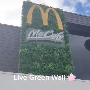 The new Macca’s is green – literally.