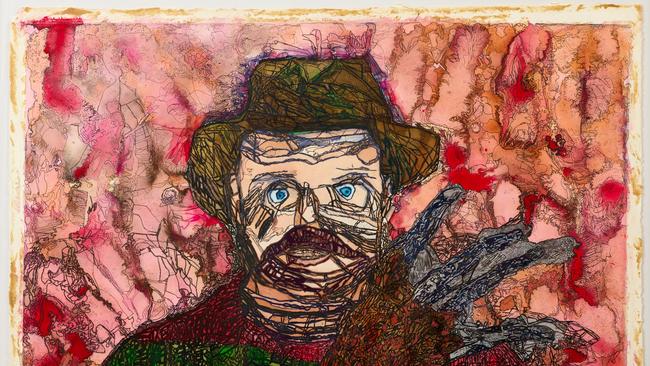 Mathew Calandra ‘His face like my face – self-portrait as Robert Englund playing Freddy Krueger’, © Art Gallery of New South Wales, Jenni Carter.Sitter: Mathew Calandra