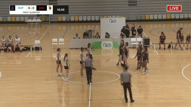 Replay: QLD U18 basketball championships (Girls Div 1 Crossover - SCP v SDS)