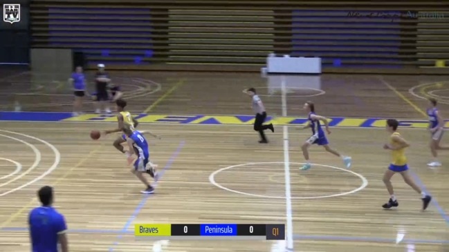 Replay: Basketball Victoria Junior Country Championships – Bendigo Braves vs Southern Peninsula (U16 boys)