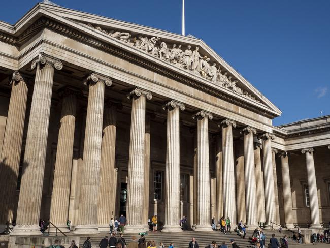 Entrance to the British Museum, London, England, UK. (Photo by: Alex Segre/UCG/Universal Images Group via Getty Images)Photo - GettyEscape 27 Aug 2023kendall