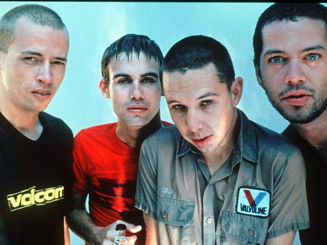 Grinspoon when they were young ... and kinda scary looking. Picture: Supplied.