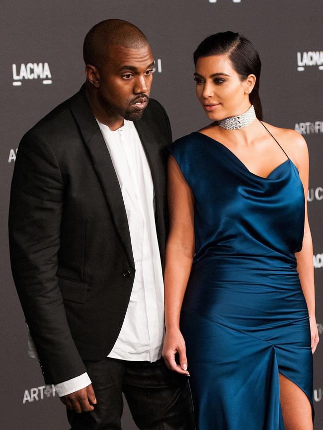 Kanye West and Kim Kardashian were among a host of stars to attend the LACMA Art + Film Gala.