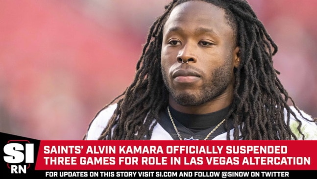 Saints RB Alvin Kamara suspended 3 games for role in 2022 Vegas altercation  - The Athletic