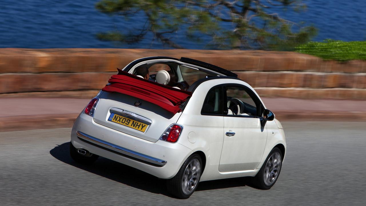 Fiat’s 500 Cabriolet is not a traditionally masculine choice.