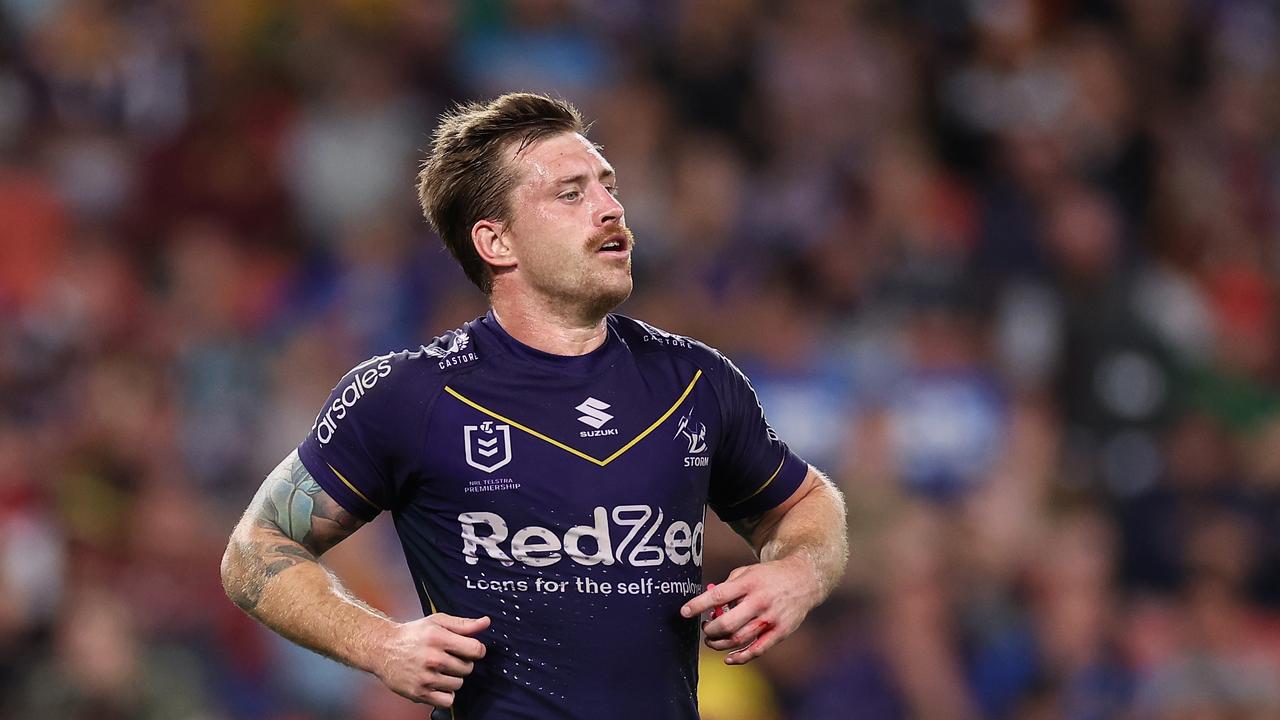 Cameron Munster has been playing with a busted rib for a number of weeks now. Picture: Getty