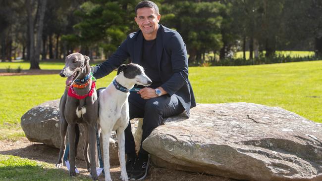 Tim Cahill at Sunday's hugely successful Winter Adoption Day