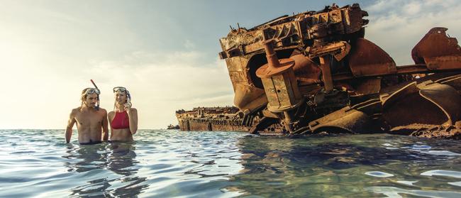 Moreton Island. Photo: Tourism &amp; Events Queensland