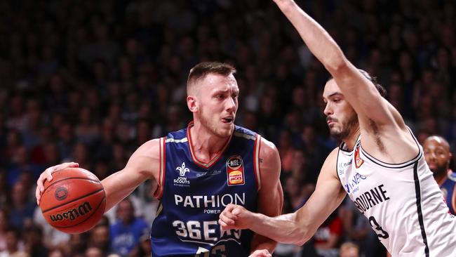 Creek won Adelaide’s MVP last year in his eighth and final season with the 36ers. Picture: Sarah Reed