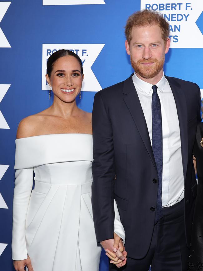 Meghan Markle and Prince Harry. Picture: Getty Images