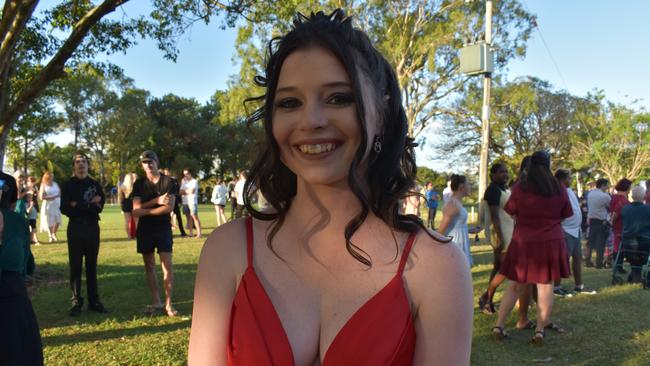 Courtney Ainslie at the Pioneer State High School formal at the Mackay Golf Course on Friday November 20. Picture: Zizi Averill