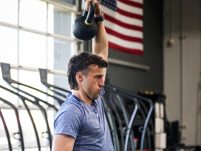 Essendon training camp at the Exos facility in Scottsdale, Arizona USA. Andrew McGrath. Picture: Essendon FC