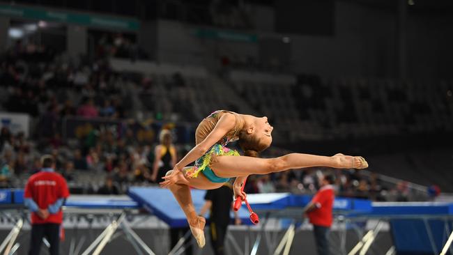 Bayside gymnast Lidiia Iakovleva representing Australia.