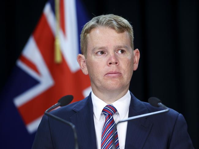 New Zealand’s Covid-19 Response Minister Chris Hipkins. Picture: Getty Images