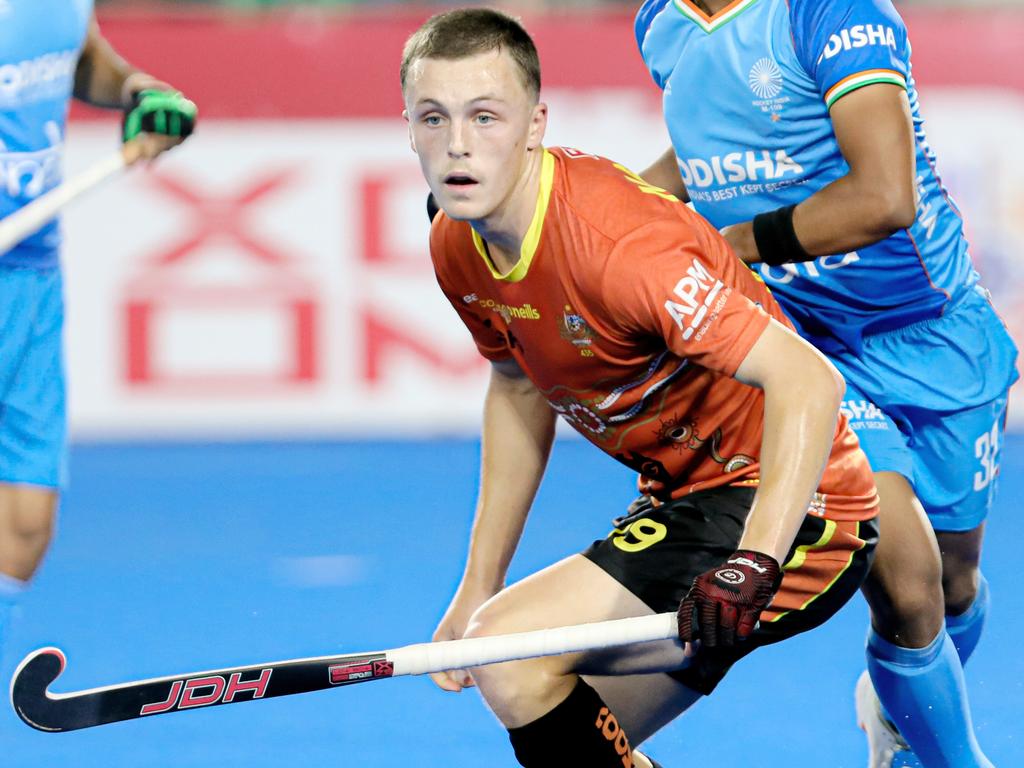 Craig Marais, 21, is the youngest member of the Kookaburras' squad.
