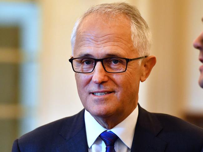 Prime Minister Malcolm Turnbull at a swearing-in ceremony at Government House in Canberra, Tuesday, Jan. 24, 2017. (AAP Image/Mick Tsikas) NO ARCHIVING