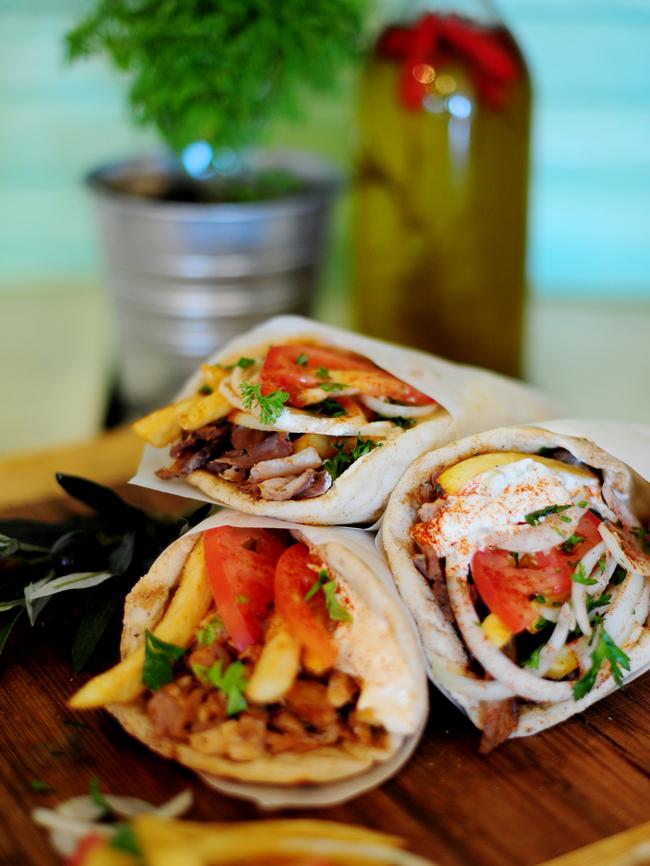 Souvlaki from Kalimera Souvlakia in Oakleigh. Photo: Sylvia Gabrel Photography