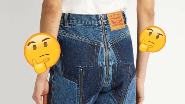 Topshop is back with more clear plastic jeans