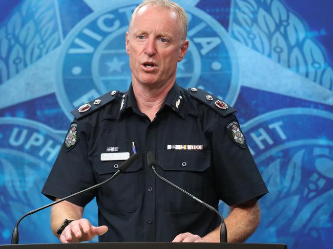 Victoria’s deputy police commissioner Rick Nugent. Picture: NCA NewsWire/ David Crosling