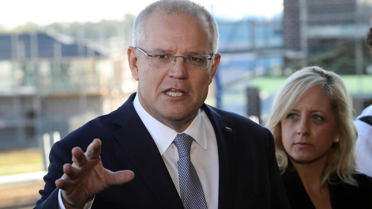 Prime Minister Scott Morrison announced on Sunday a First Home Loan Deposit Scheme if elected. Picture: Gary Ramage