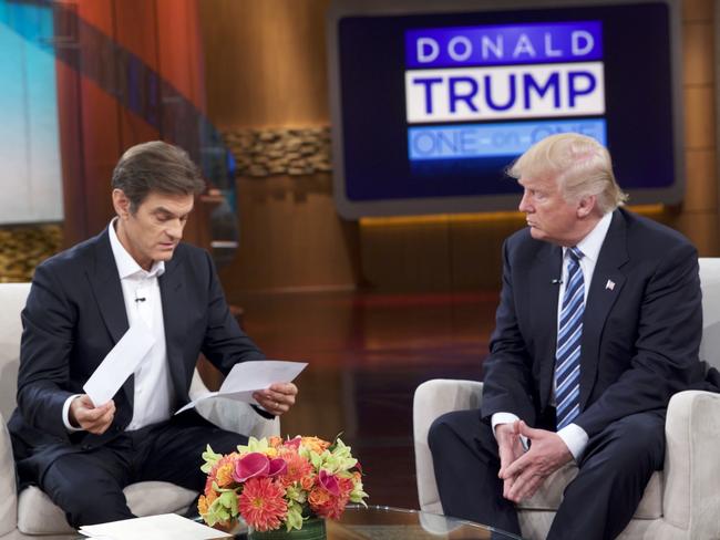 Donald Trump Reveals Medical Records On Dr Oz Show Au