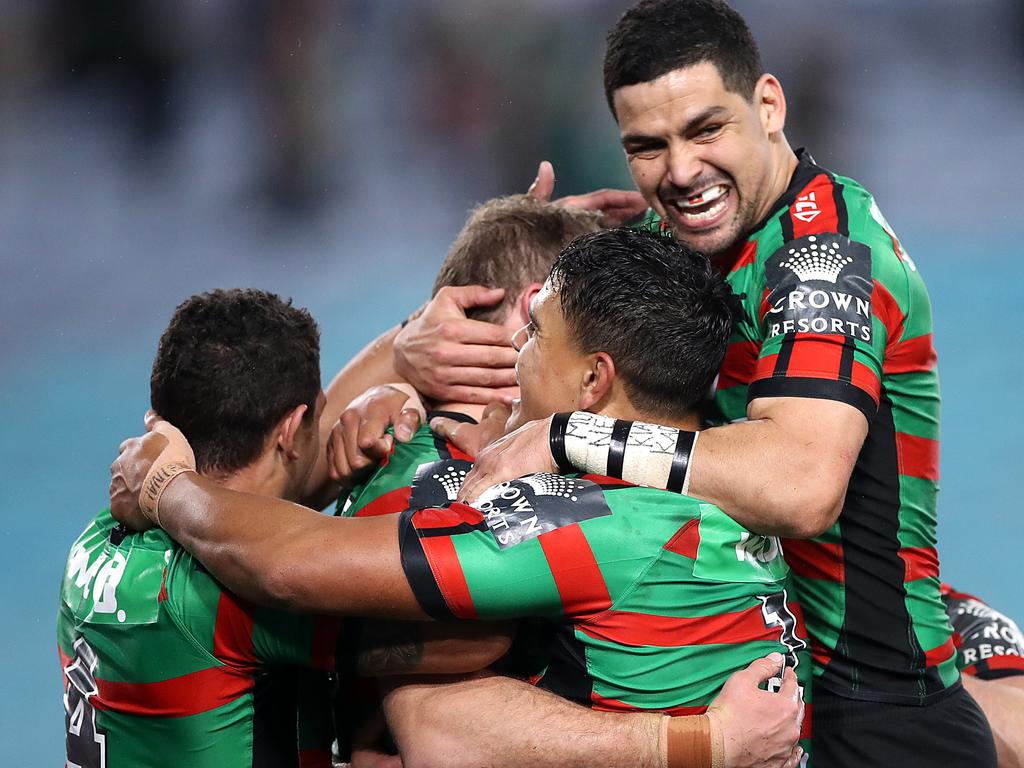 The Rabbitohs went on a first-half rampage to lead 20-6 at the break.