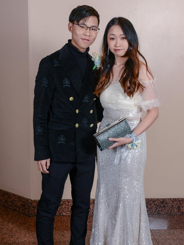 Unley High students celebrated their school formal at the InterContinental, Friday June 11, 2021. Picture: Brenton Edwards