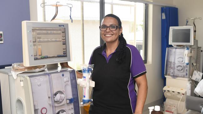 Palm Island dialysis nurse Lauwana Blackley is the 2020 Shine Awards Dedication winner. .