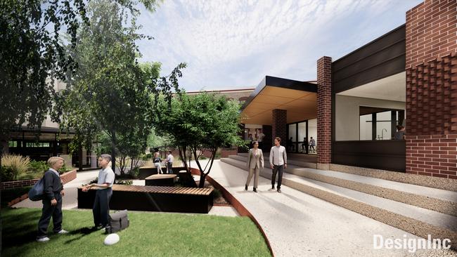 Concept images of the new St John's Grammar School campus. Source: St John's Grammar